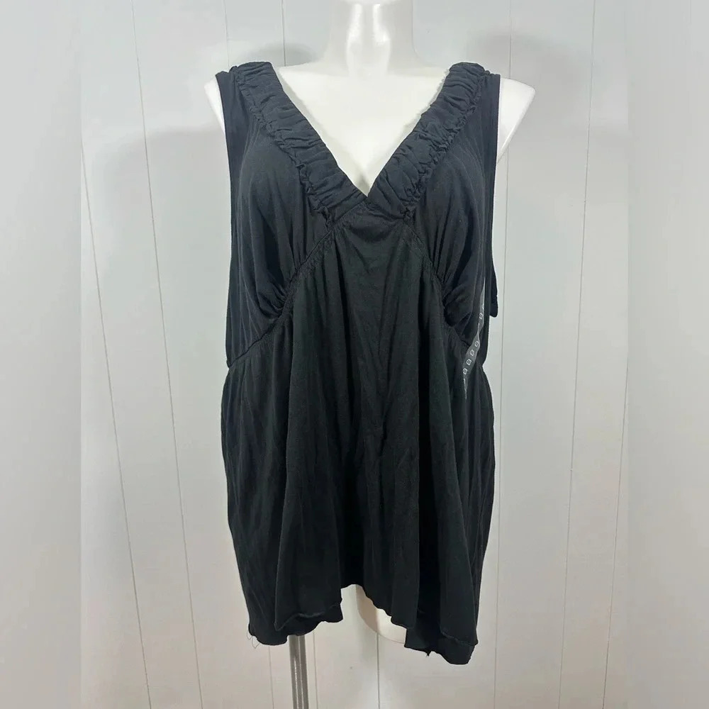 Old Navy Sleeveless Peplum Tank Top Plus Size 4X shirt dress
